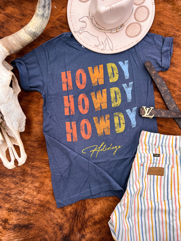 Howdy Holidays Tee