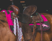 Pink Bolt Cinch Strap Set