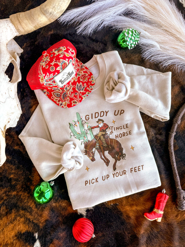 Giddy Up Christmas Sweatshirt