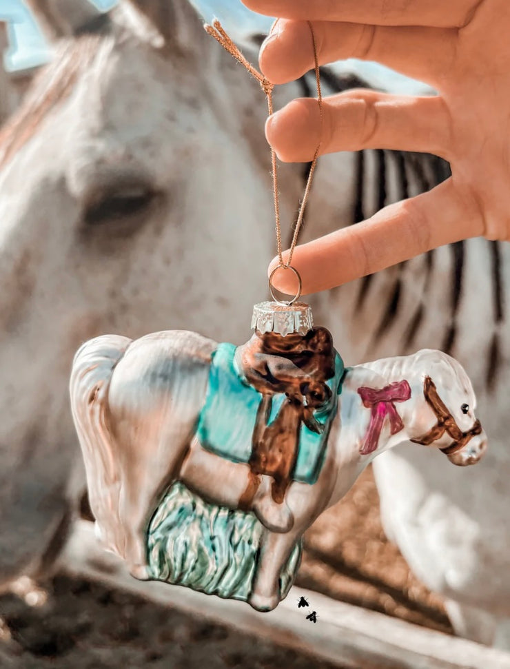 Christmas Pony Ornament