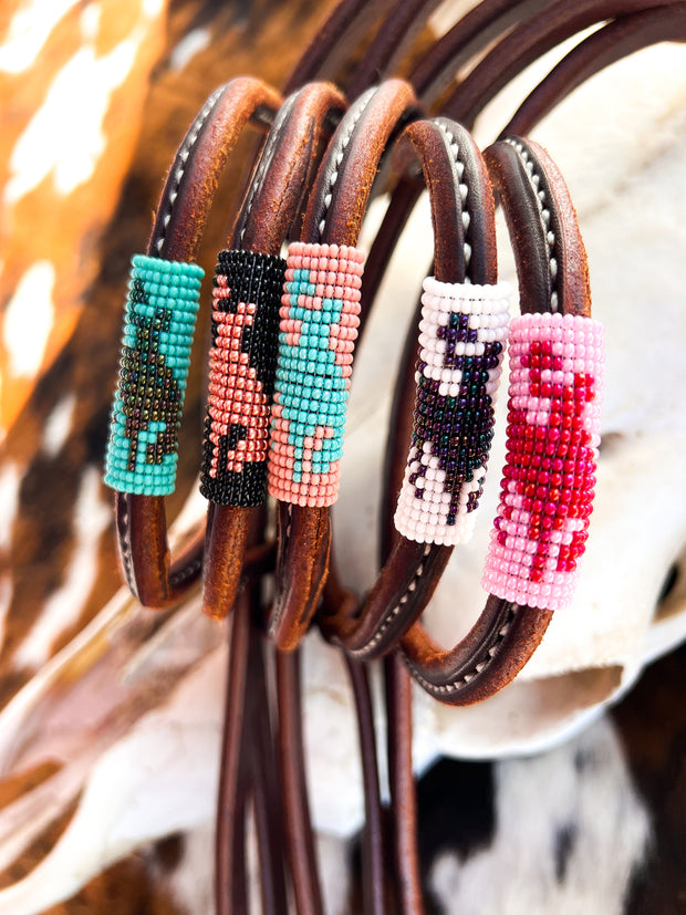 Bronc “mini” Beaded Headstalls