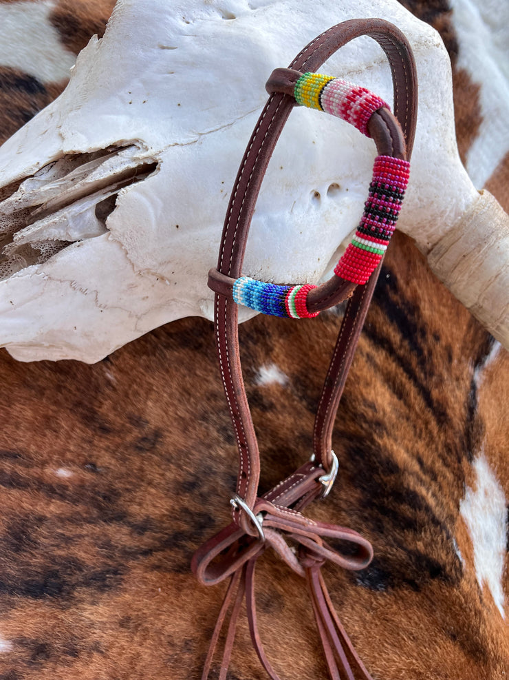 *BC* Serape Beaded Headstall