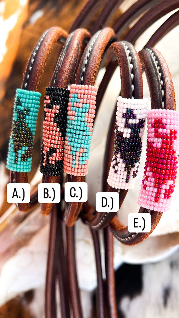 Bronc “mini” Beaded Headstalls