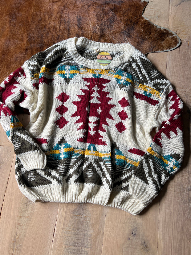 *BC* New Large Aztec Sweater