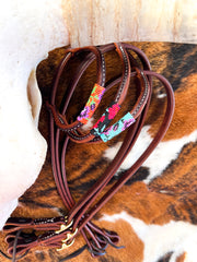 Floral “mini” Beaded Headstalls