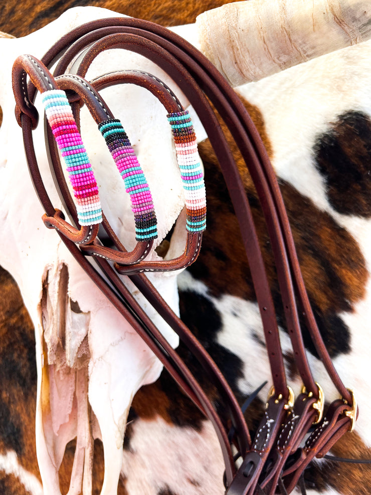 Serape Beaded Headstalls