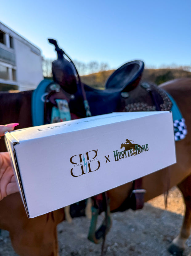 Boca Brand x Hustle and Home Checks Out Gift Box