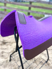 Purple 100% Wool Pad