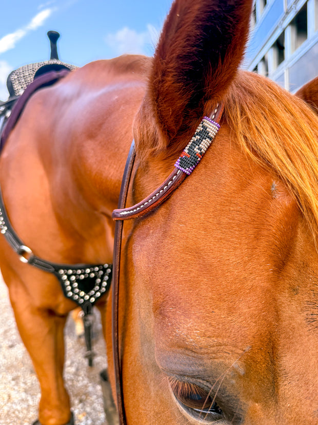 Feelin’ Witchy *Mini* Beaded Headstall