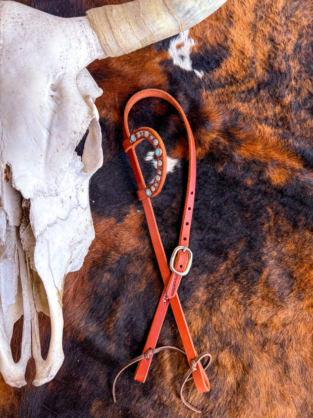 Turquoise Tuesday One Ear Headstall