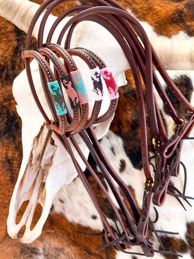 Bronc “mini” Beaded Headstalls