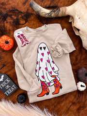 Boo in Boots Sweatshirt