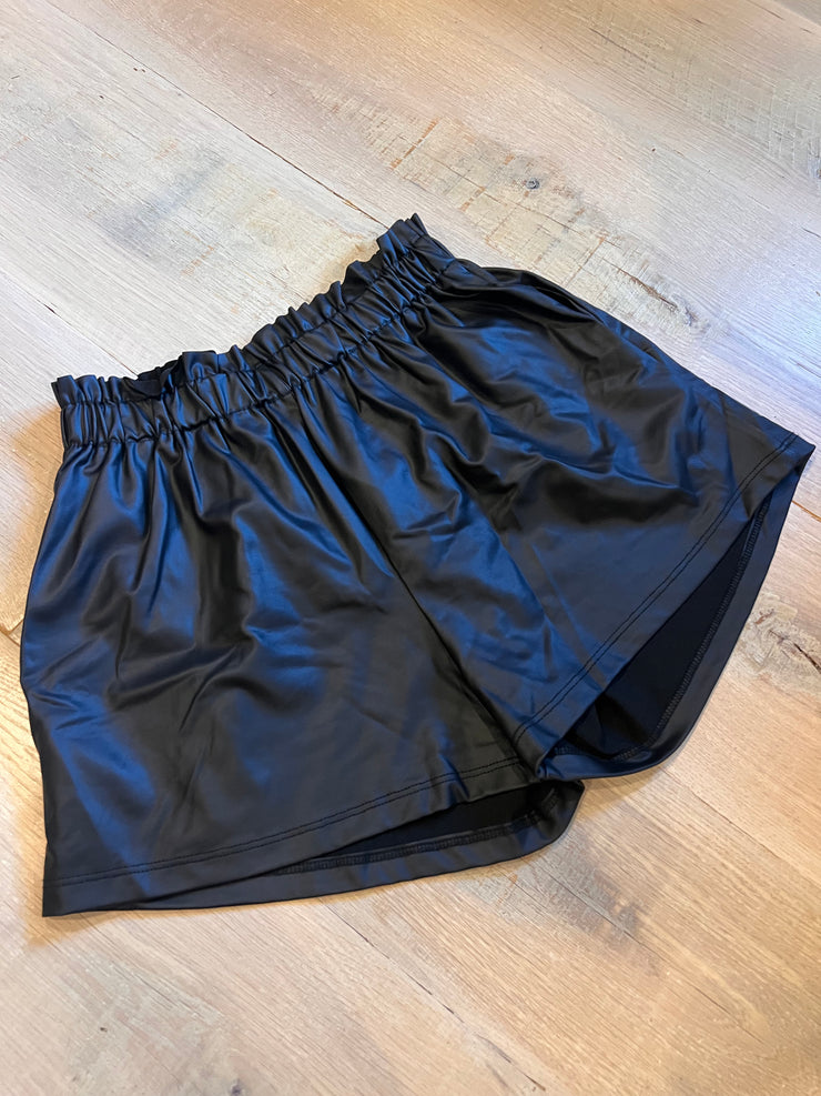 *BC* New Small Faux Leather Shorts