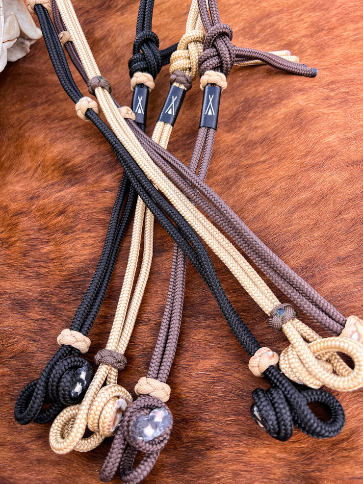 Hand Tied Rope Headstall