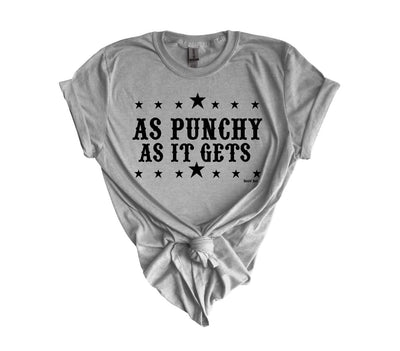 Punchy As It Gets Tee Stone Tee