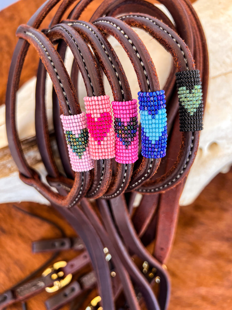 Mystic Heart Horse “Mini” Beaded Headstalls