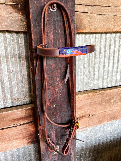 Desert Scene Browband Headstall #2