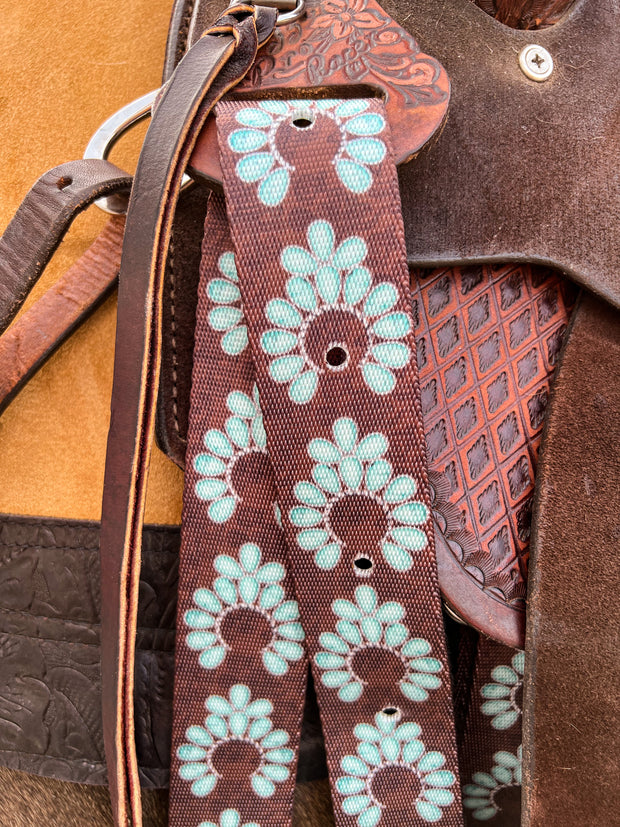 Toolin’ and Turquoise Cinch Strap Set
