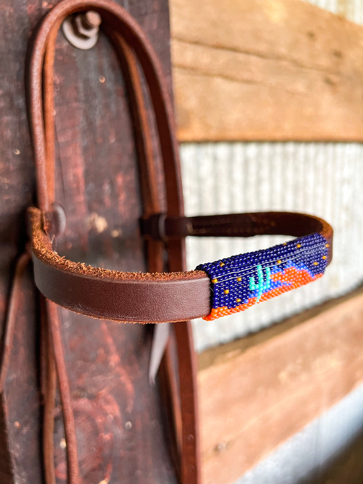 Desert Scene Browband Headstall #2