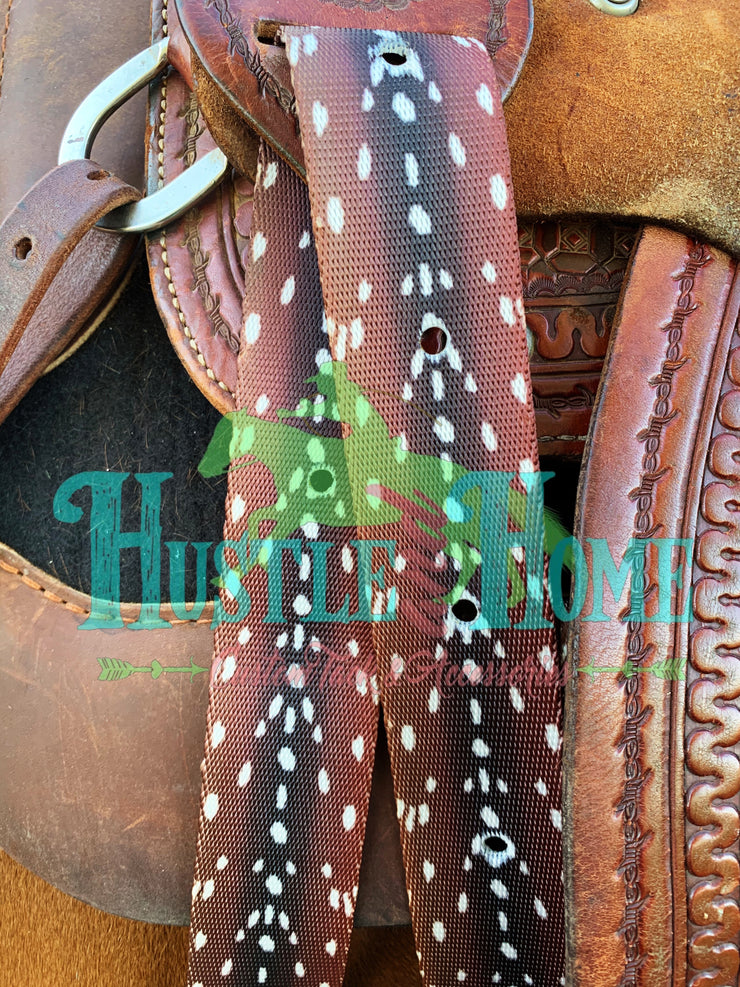 Brown Cinch Colored Cinch Strap Horse Tack Patterned 